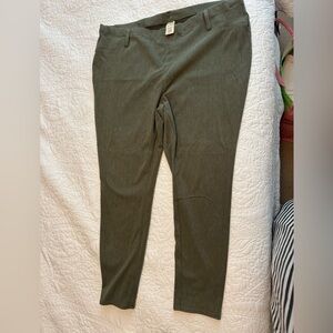 Olive Green skinny jeggings
